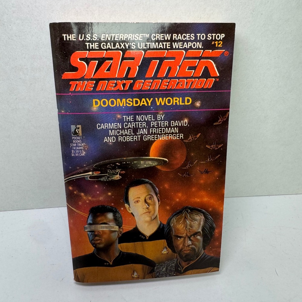 Star Trek The Next Generation Doomsday World‎ Novel 12 Pocket Books